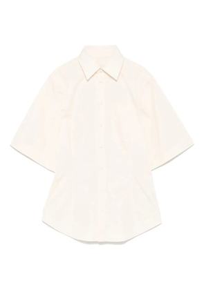 AMI Paris cotton short-sleeve shirt - Neutrals