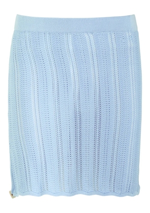 Baobab Corsica openwork mini skirt - Blue