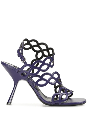 Sergio Rossi sr Mermaid 60mm leather sandals - Purple
