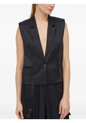 HERSKIND button-fastening gilet - Black