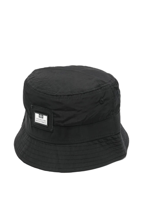 Weekend Offender logo-patch bucket hat - Black