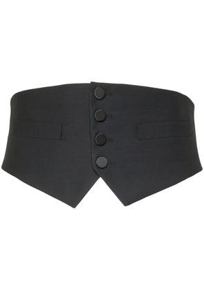 DSQUARED2 button-front cummerbund - Black