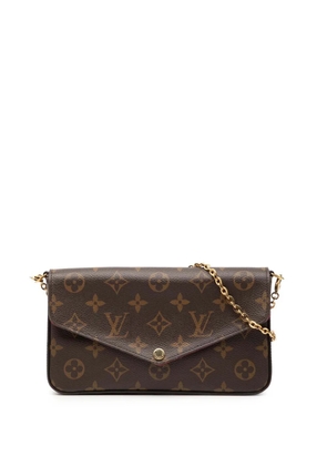 Louis Vuitton Pre-Owned 2021 Monogram Pochette Felicie crossbody bag - Brown