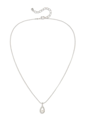 Nina Ricci Pre-Owned 1990s pre-owned rhodium-plated necklace - Silver