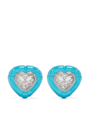 Swarovski Dulcis clip earrings - Blue
