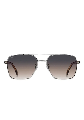 BOSS pilot-frame sunglasses - Silver