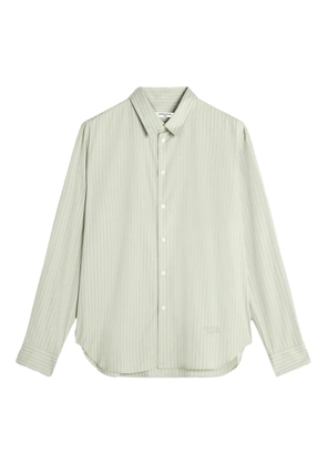 Maison Kitsuné striped-pattern shirt - Green