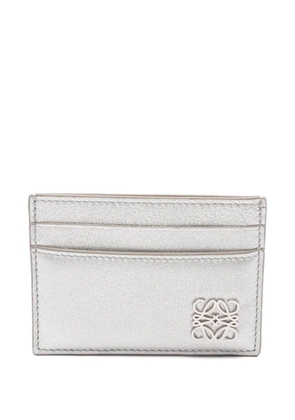 Loewe Pre-Owned 20's Puffer Anagram card holder - Grey