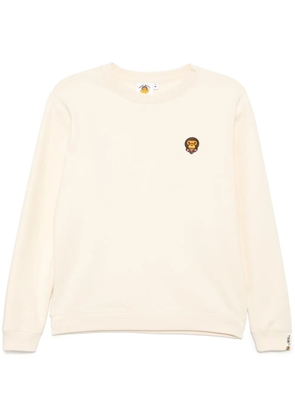 A BATHING APE® crew-neck sweatshirt - Neutrals