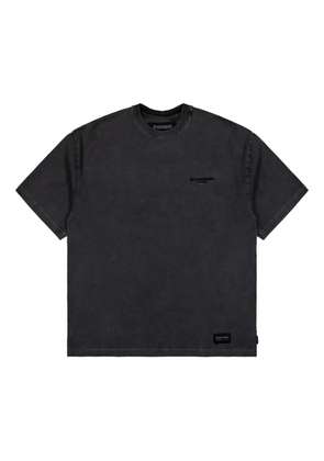 Neighborhood pigment-dyed crew-neck T-shirt - Black