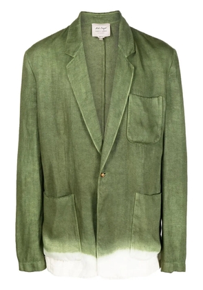 Nick Fouquet single-breasted linen blazer - Green