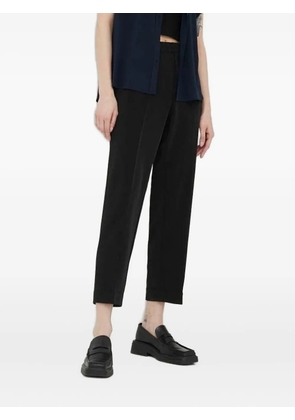 SAMSOE SAMSOE Hoys elasticated-waist trousers - Black