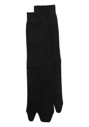 Maison Margiela Tabi knee-high socks - Black