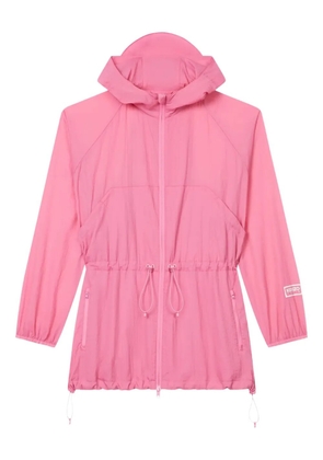 Kenzo windbreaker drawstring hooded jacket - Pink