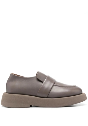 Marsèll slip-on leather loafers - Grey