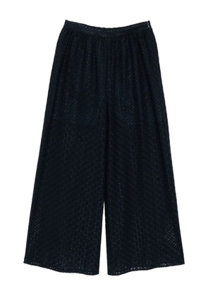 To b. by agnès b. lace trousers - Blue