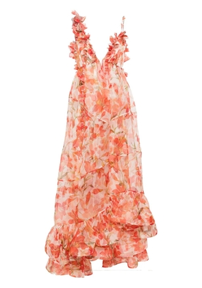 ZIMMERMANN Tranquility Floral gown - Red