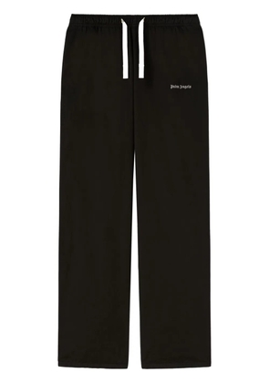 Palm Angels logo-print drawstring track pants - Black