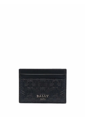 Bally monogram-embossed cardholder - Black