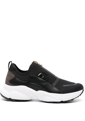 Michael Michael Kors Sami zip-up scuba sneakers - Black