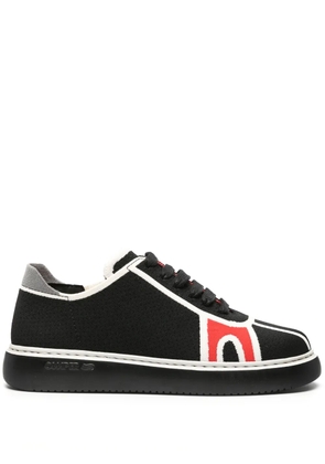 Camper Runner K21 intarsia-knit trainers - Black