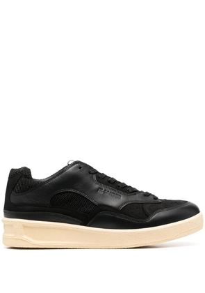Jil Sander panelled low-top sneakers - Black