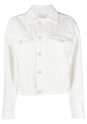 LouLou de Saison long-sleeved denim jacket - White