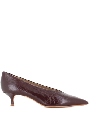 Le Monde Beryl 40mm Babouche pointed pumps - Brown
