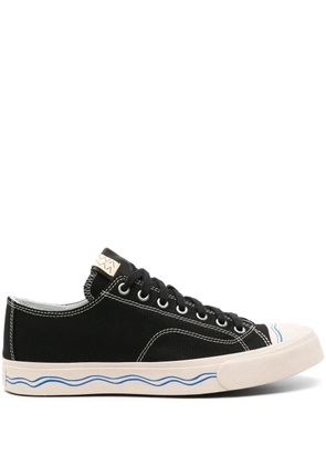 visvim Skagway Lo canvas sneakers - Black