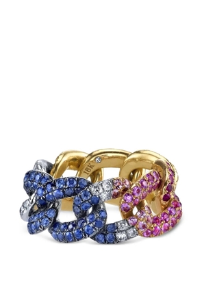 SHAY Shay diamonds rainbow ring - Gold