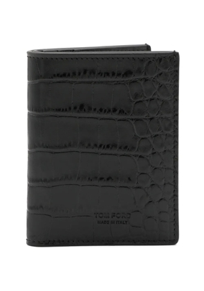 TOM FORD textured cardholder - Black