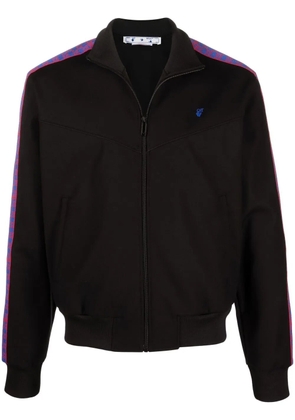 Off-White Arrows-embroidered track jacket - Black