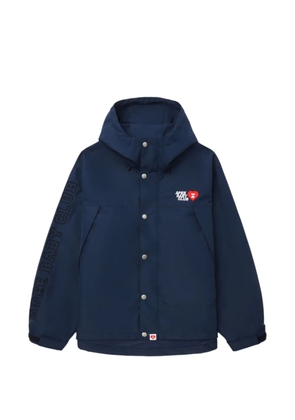APEE™ by *A BATHING APE® logo hooded jacket - Blue