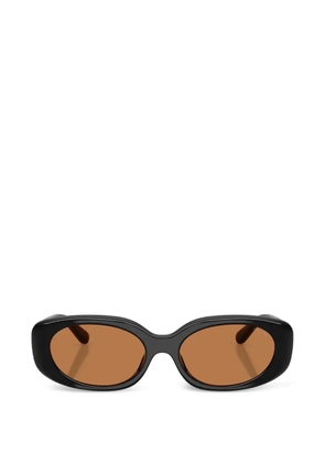 Coach oval-frame sunglasses - Black