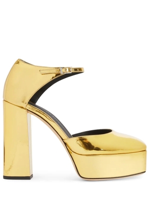 Giuseppe Zanotti Bebe 105mm platform-sole sandals - Gold