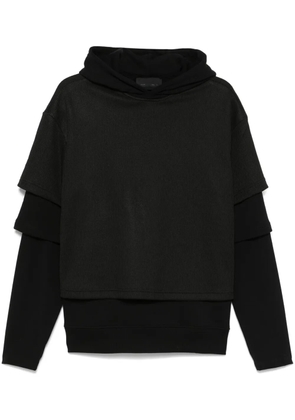 HELIOT EMIL Envelop hoodie - Black