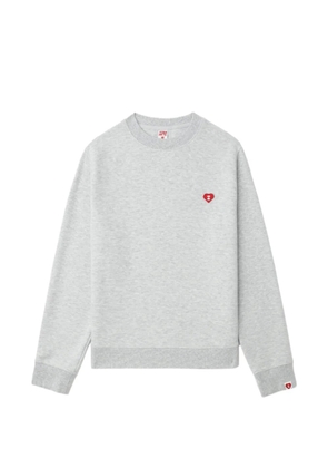 APEE™ by *A BATHING APE® heart logo sweater - Grey
