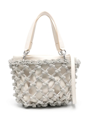 Themoirè Kobo Knots tote bag - White