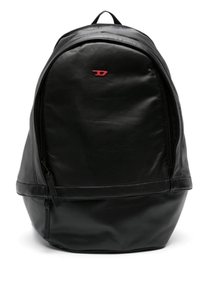 Diesel Rave logo-appliqué backpack - Black