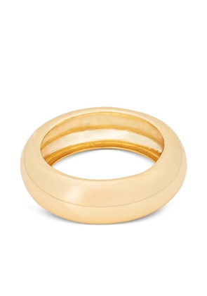 NAKED WOLFE Dea domed bangle - Gold