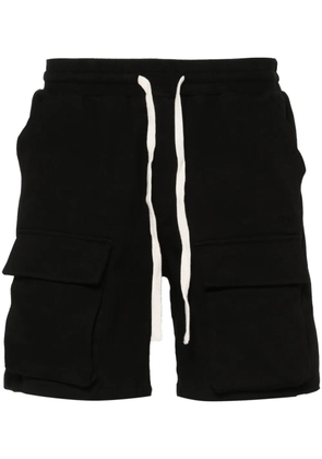 MOUTY twill cargo shorts - Black