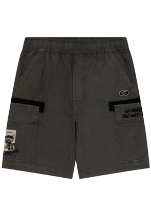 AAPE BY *A BATHING APE® logo-appliqué cargo shorts - Black