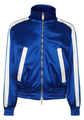DSQUARED2 logo appliqué track jacket - Blue