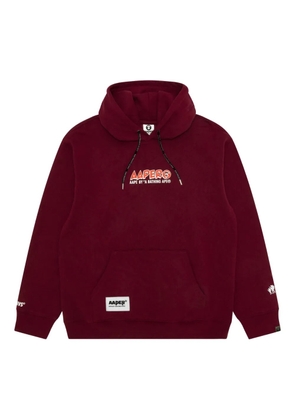 AAPE BY *A BATHING APE® cartoon-graphic hoodie - Red