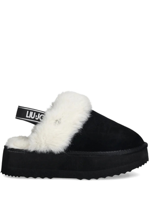 LIU JO platform mules - Black