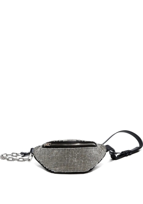 Pre-Owned Alexander Wang 2020-2025 Rhinestone belt bag - Black