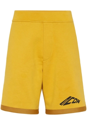 DSQUARED2 Icon New Generation track shorts - Yellow