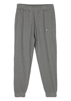 Maison Kitsuné logo-appliqué track pants - Grey