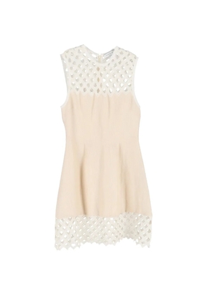 SANDRO Rita mini dress - Neutrals