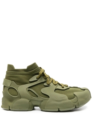 CamperLab Tossu caged knitted sneakers - Green